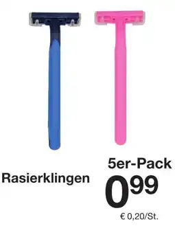 Zeeman Rasierklingen Angebot