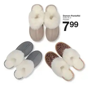 Zeeman Damen-Pantoffel Größe Angebot