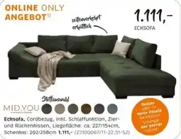 XXXLutz Ecksofa Angebot