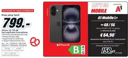 Media Markt iPhone 16 Angebot