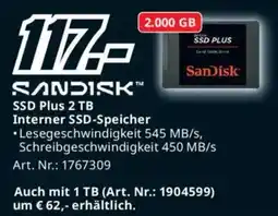 Media Markt Interner SSD-Speicher Angebot