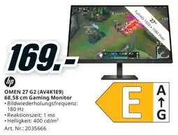 Media Markt Omen 27 g2 gaming monitor Angebot