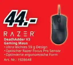 Media Markt DeathAdder V3 Gaming Maus Angebot