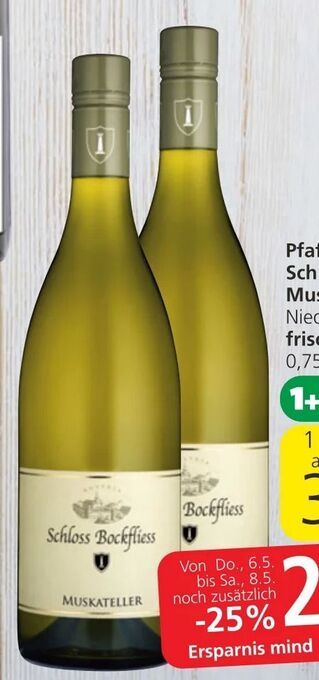 Spar Schloss Bockfliess Angebot