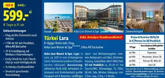 Lidl Türkei Lara Angebot