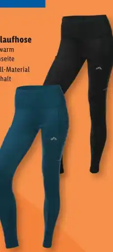 Lidl Crivit Damen Thermo-Softshelllaufhose Angebot
