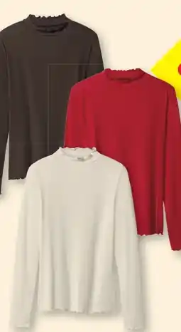 Lidl Esmara Damen Langarmshirts Angebot