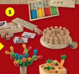 Lidl Holz Motorik Spielesortiment Montessori Angebot