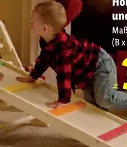 Lidl Holz Kletterleiter-Rutsche Angebot