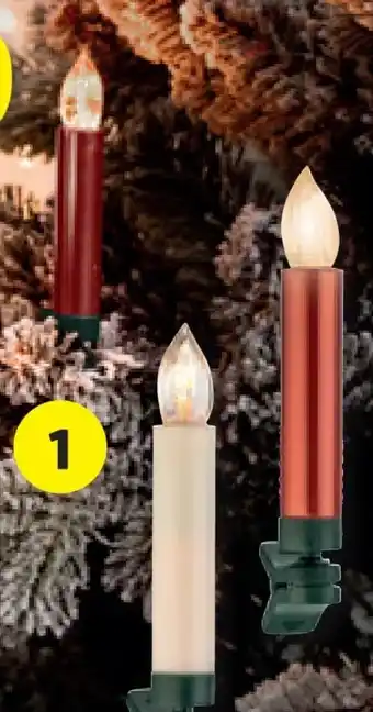 Lidl LED-Christbaumkerzen Angebot
