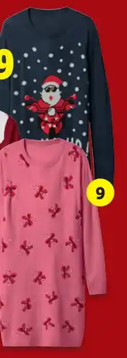 Lidl Damen Weihnachts Strickkleid Angebot