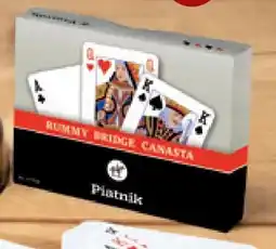 Lidl Piatnik Spielkarten Bridge-Rummy Angebot
