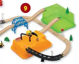 Lidl Holz Eisenbahn-Set Box Angebot