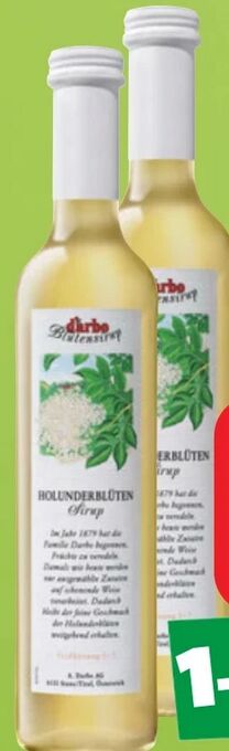 Spar Holunderblüten Sirup Angebot
