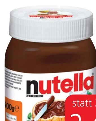 Spar Nutella Angebot