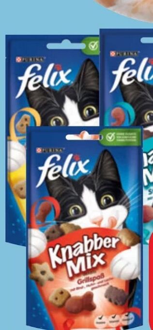 Spar Felix Knabber Mix Katzensnacks Angebot