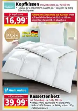 Norma Kassettenbett Angebot