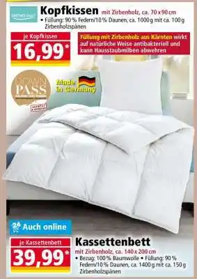 Norma Kassettenbett Angebot