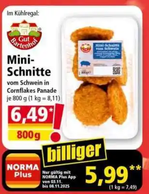 Norma Mini-Schnitte Angebot