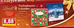 Norma Lindt Tischadventskalender Angebot