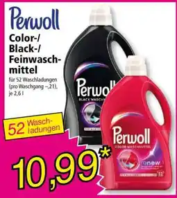 Norma Perwoll Color-/Black-/Feinwaschmittel Angebot