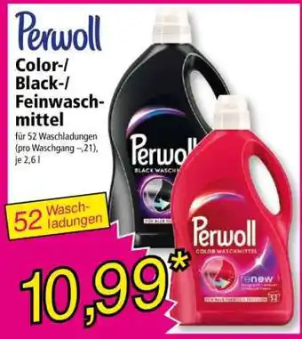 Norma Perwoll Color-/Black-/Feinwaschmittel Angebot