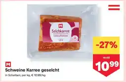MPreis Schweine Karree geselcht Angebot