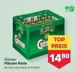 MPreis Gösser Märzen Kiste Angebot