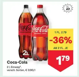 MPreis Coca-Cola Angebot