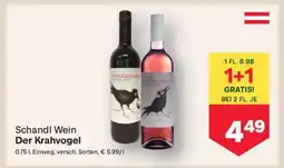 MPreis Schandl-Wein Der Krahvogel Angebot