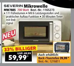 Norma SEVERIN Mikrowelle Angebot