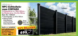 Norma WPC-Sichtschutzzaun CORTADO Angebot