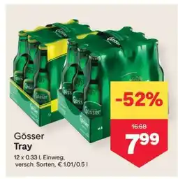 MPreis Gösser Tray Angebot