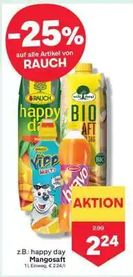 MPreis happy day Mangosaft Angebot