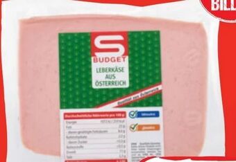 Spar Leberkäse Angebot