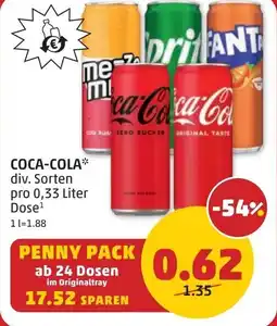 PENNY Coca-cola Angebot