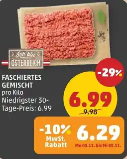 PENNY Faschiertes gemischt Angebot