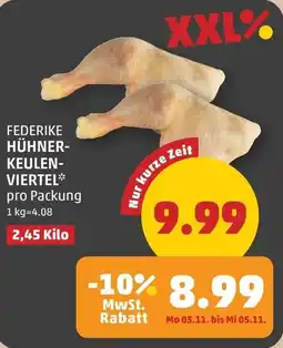 PENNY Federike hühner- keulen- viertel Angebot