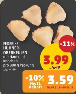 PENNY Federike hühner- oberkeulen Angebot