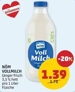 PENNY Nöm vollmilch Angebot