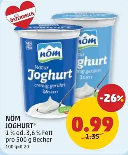 PENNY Nöm joghurt Angebot