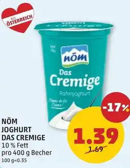 PENNY Nöm joghurt das cremige Angebot