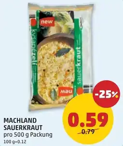 PENNY Machland sauerkraut Angebot