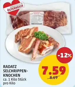 PENNY Radatz selchrippen- knochen Angebot