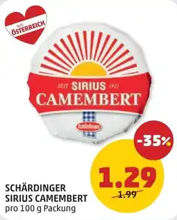 PENNY Schärdinger sirius camembert Angebot