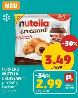 PENNY Ferrero nutella croissant Angebot