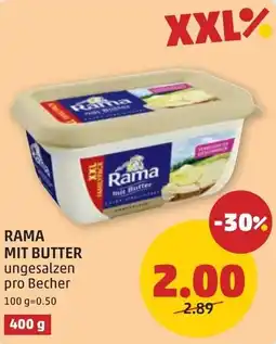 PENNY Rama mit butter Angebot