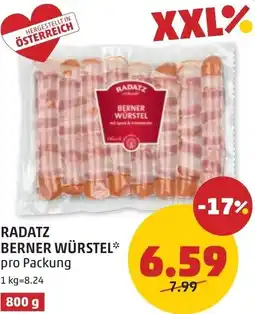 PENNY Radatz berner würstel Angebot