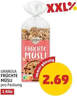 PENNY Granola früchte müsli Angebot