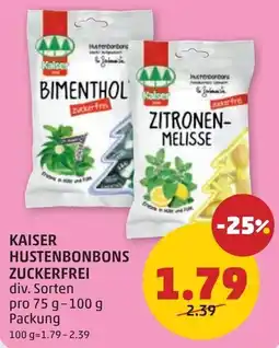 PENNY KAISER HUSTENBONBONS Angebot